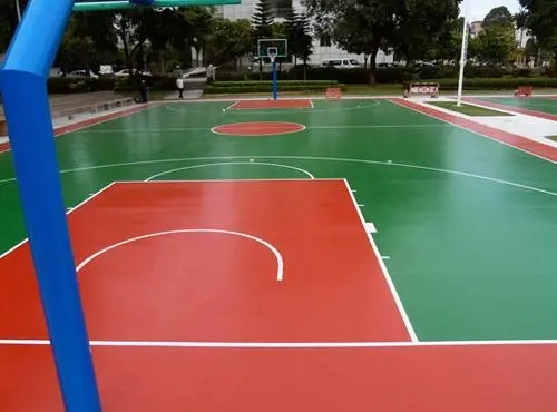 孝感球场地面翻新,裂缝修重要性